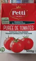 Cantidad de azúcar en Purée de tomates