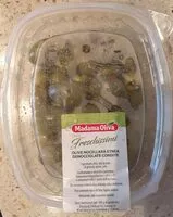 चीनी की मात्रा Olive nocellara etnea denocciolate condite