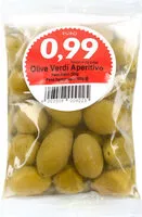 चीनी की मात्रा Olive verdi aperitivo
