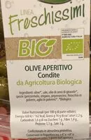 चीनी की मात्रा Olive Aperitivo condite