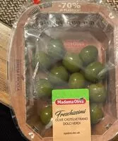 चीनी की मात्रा Olive di Castelvetrano dolci verdi