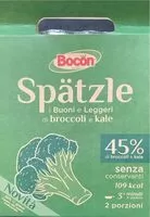 入っている砂糖の量 Spätzle Broccoli e Kale