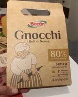 入っている砂糖の量 Gnocchi
