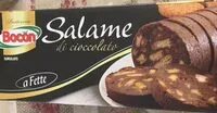 入っている砂糖の量 Salame al cioccolato
