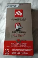 Jumlah gula yang masuk Mild ground coffee capsules