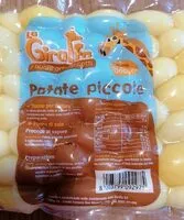 चीनी की मात्रा La giraffa patate piccole