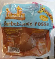 चीनी की मात्रा Barbabietole rosse