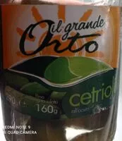 入っている砂糖の量 Cetriolini