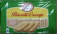 Suhkru kogus sees Biscotti Oswego
