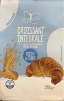 Suhkru kogus sees Croissant integrale ai 5 cereali