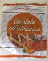 Sokerin määrä sisällä Crostata all’albicocca