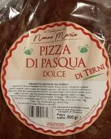 Sokerin määrä sisällä Pizza di Pasqua dolce di Terni