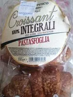 Cantidad de azúcar en Croissant 100% integrali