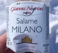 İçindeki şeker miktarı Salame Milano