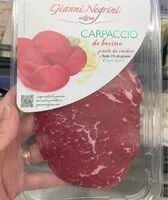 İçindeki şeker miktarı Carpaccio bovino