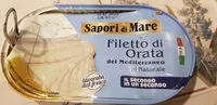 चीनी की मात्रा Filetto di orata del mediterraneo al naturale