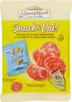 Jumlah gula yang masuk Snack & vai! fettine di salame granmagro e tocchetti