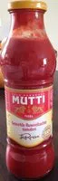 Sucre et nutriments contenus dans Mutti