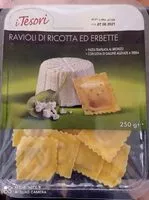 含糖量 Ravioli ricotta ed erbette