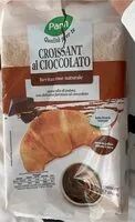 Zuckermenge drin Croissant al Cioccolato