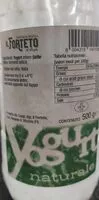 入っている砂糖の量 Yogurt naturale