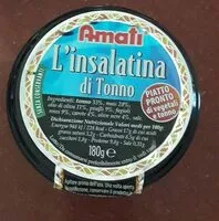 İçindeki şeker miktarı L'insalatina di tonno