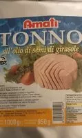 İçindeki şeker miktarı Tonno all'olio di semi di girasole