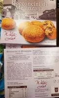 Amount of sugar in Bocconcini di melanzana