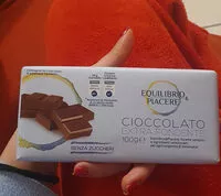 入っている砂糖の量 Cioccolato extra fondente