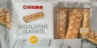 İçindeki şeker miktarı Sfogliatine Glassate
