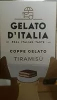 Сахар и питательные вещества в Gelato d italia