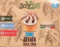 入っている砂糖の量 Coni gelato alla soia