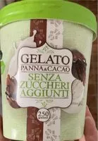 Suhkru kogus sees Gelato panna e cioccolato
