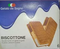Suhkru kogus sees Biscottone