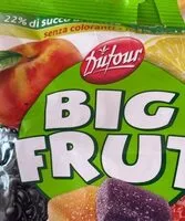 İçindeki şeker miktarı Big Fruit fruit jellies
