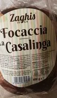 İçindeki şeker miktarı Focaccia la Casalinga