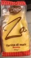 İçindeki şeker miktarı Farina di mais