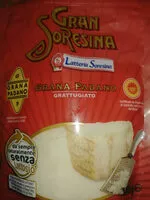 Amount of sugar in Grana Padano