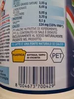 Amount of sugar in Latte fresco intero