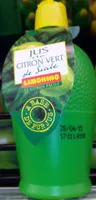 चीनी की मात्रा Jus de citron vert