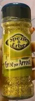 Количество сахара в Erbe per arrosti