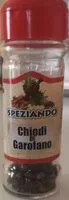 Количество сахара в Chiodi di Garofano