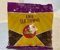 Suhkru kogus sees Uva sultanina