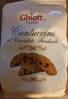 Suhkru kogus sees Cantuccini al cioccolato fondente