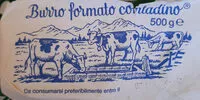 入っている砂糖の量 Burro formato contadino