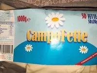 入っている砂糖の量 CampoFette