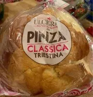 Sokerin määrä sisällä Pinza classica triestina