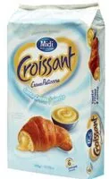 Amount of sugar in 12 Paquets De 6 x Croissants Fourrés à La Crème