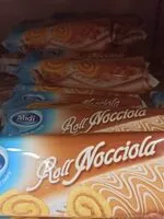 Amount of sugar in Roll nocciola Midi
