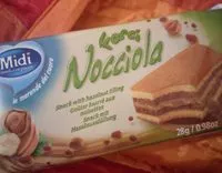 Amount of sugar in Farci Nocciola